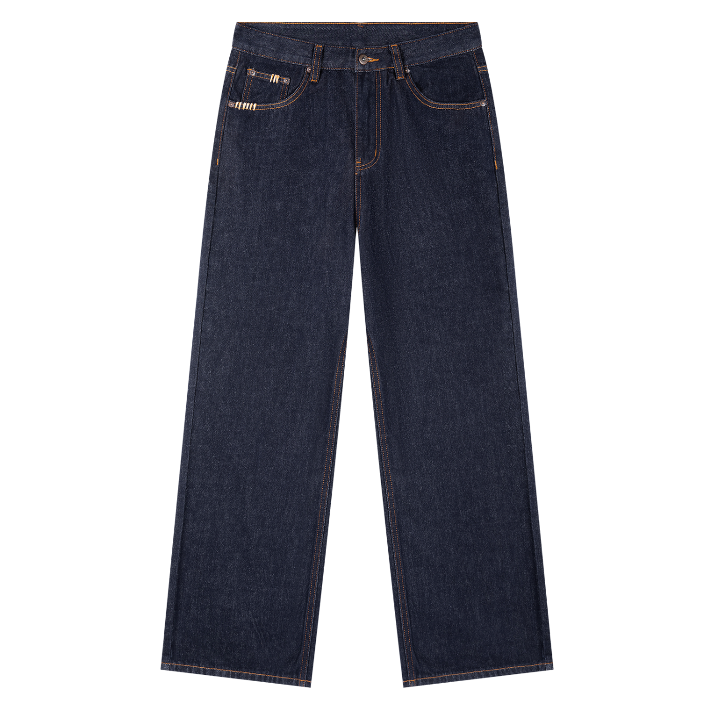 RAW DENIM LOOSE FIT PANT