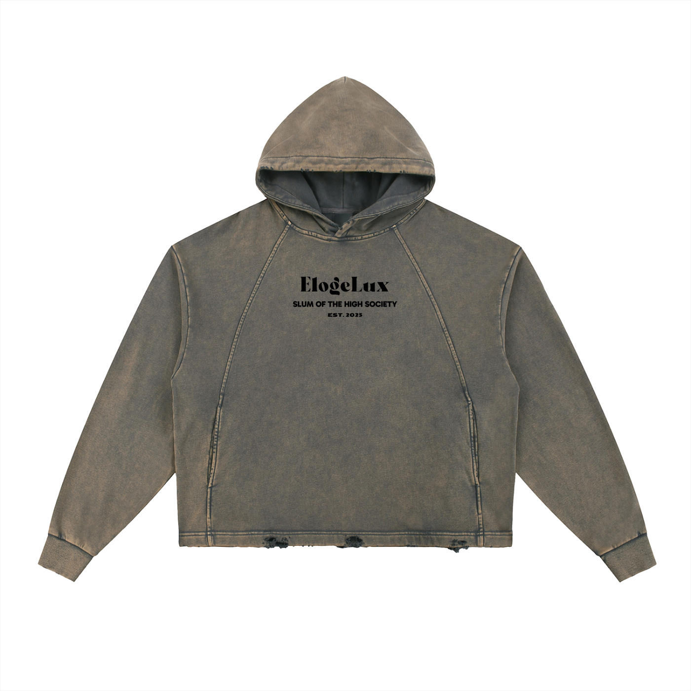 Corruption Washed Oversized Hoodie