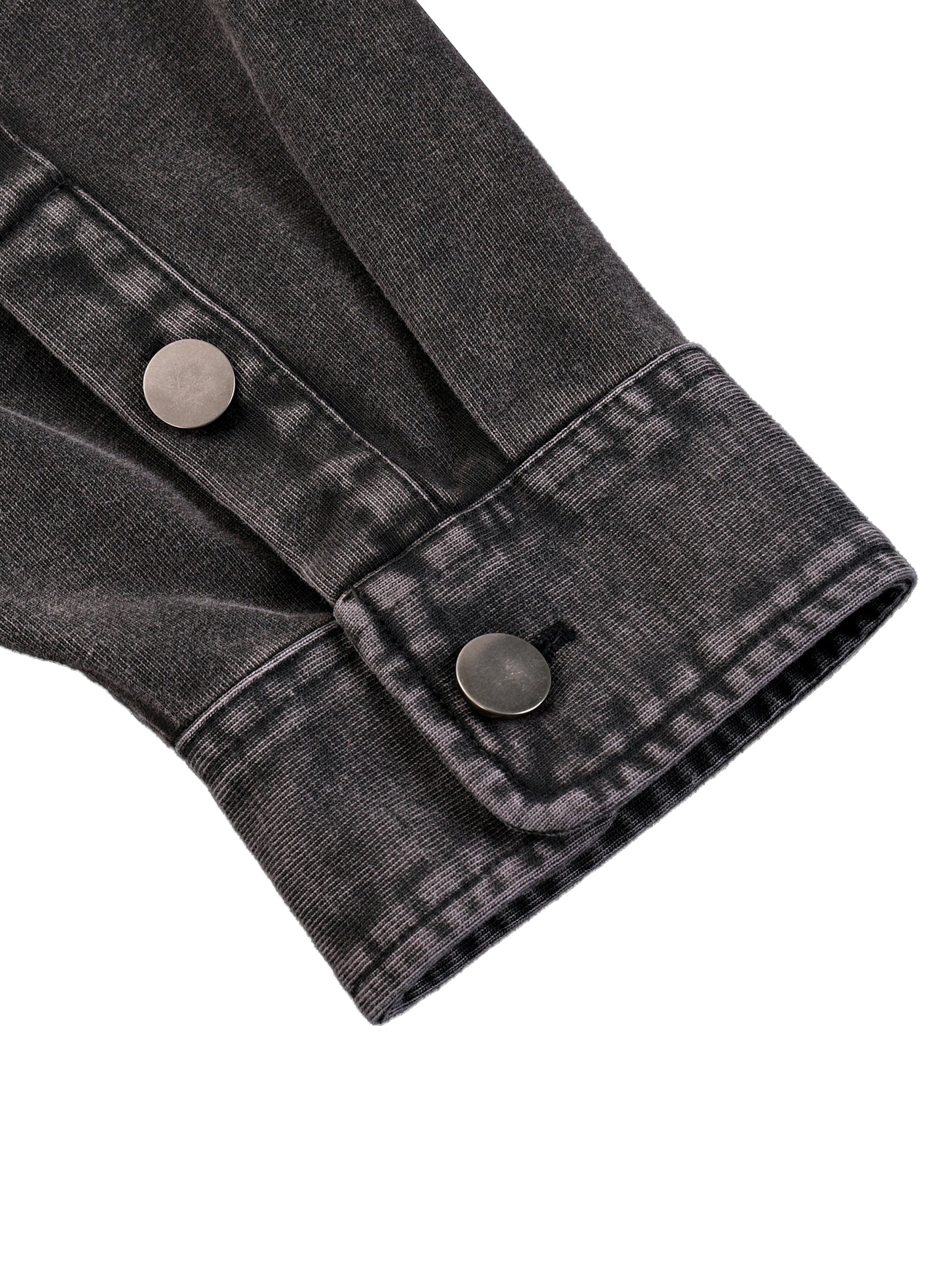 Washed Denim Overshirt – Archival Construction