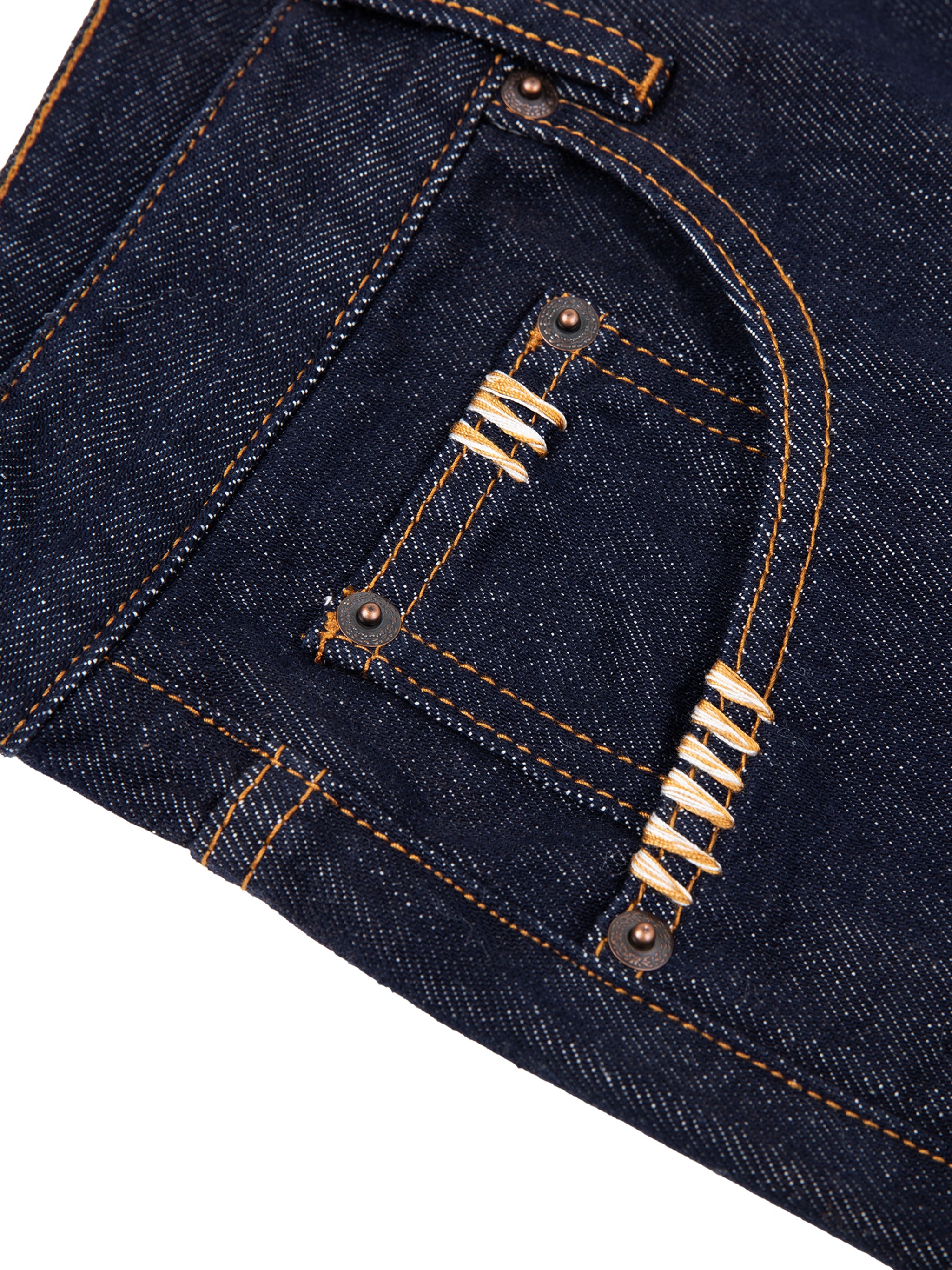 RAW DENIM LOOSE FIT PANT